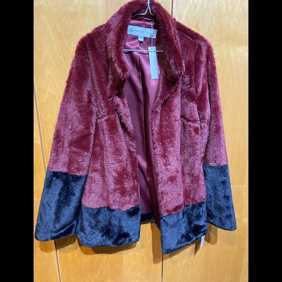Trina Turk Faux Fur Jacket - Picture 2 of 5